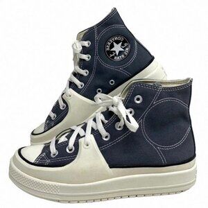 Converse Chuck Taylor Hi Construct Shoes Canvas Gray A05116C Skate Size Women's